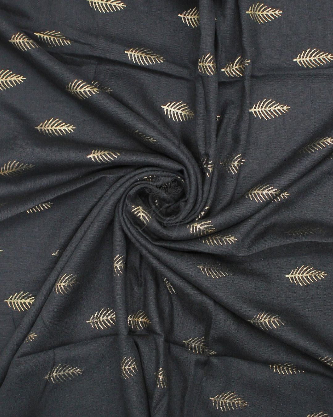Willow Foil Lawn Hijab - Black