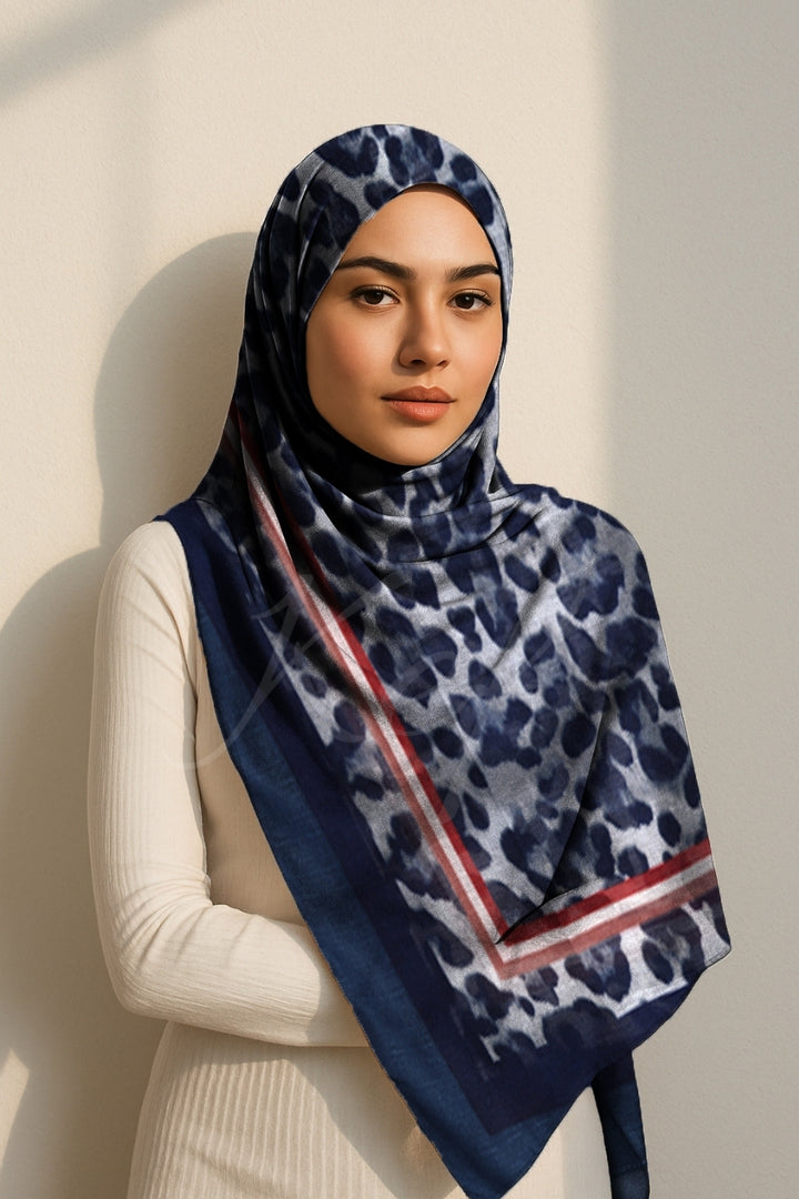 Urban Printed Lawn - Blue