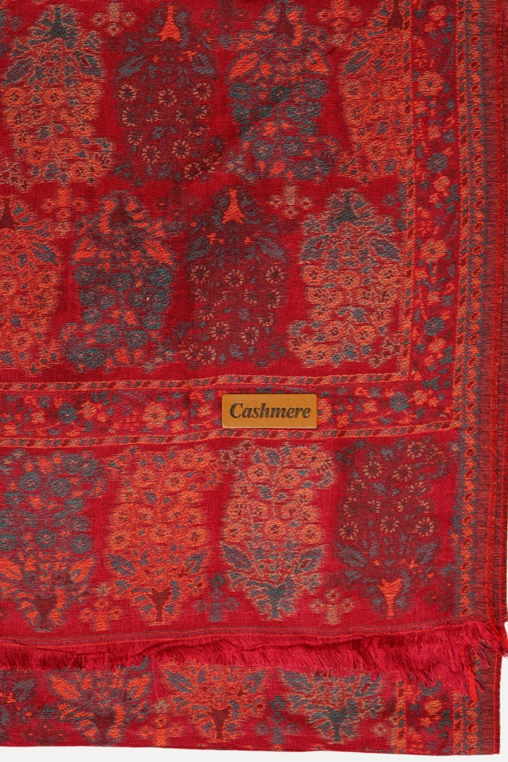 Printed Cashmere Echo Hijab - Blushed Clay