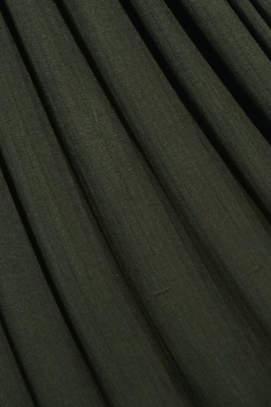 Micro Rib Jersey - Bottle Green