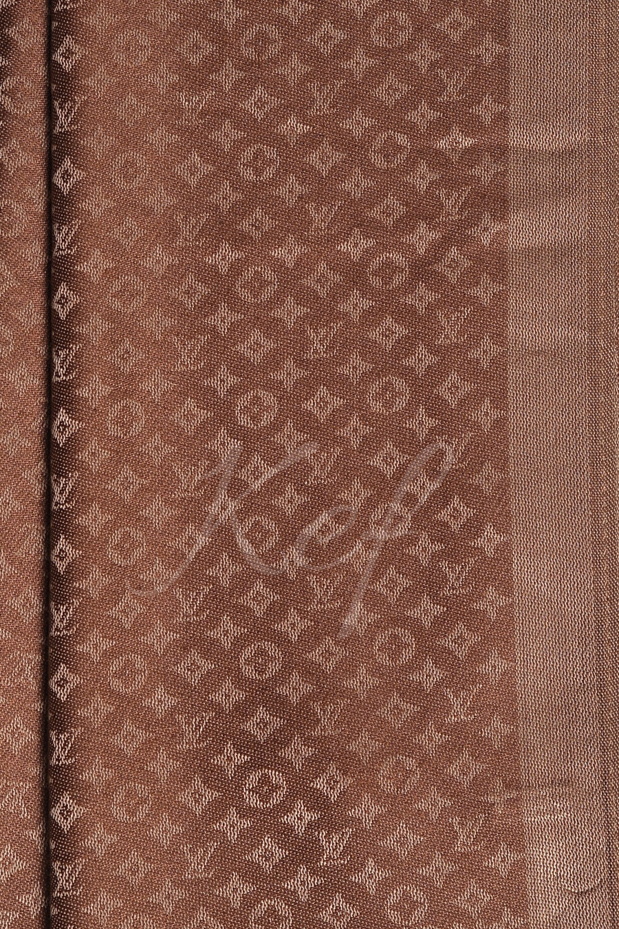 Star LV Cashmere Hijab -  Brown