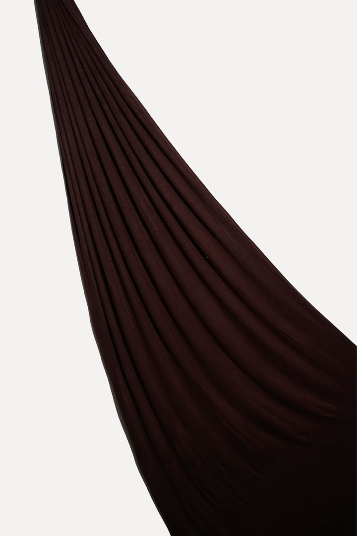 Micro Rib Jersey - Brunette