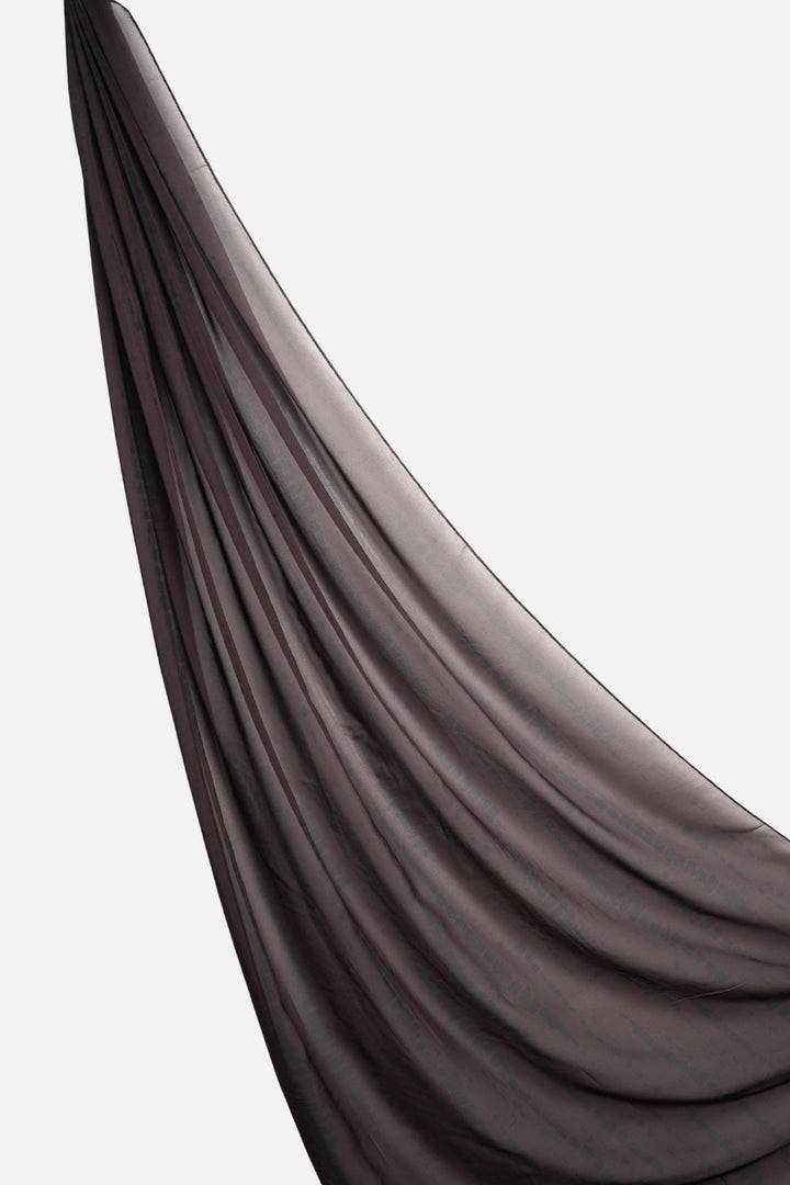 Tiedye Print Chiffon Hijab - Brunette