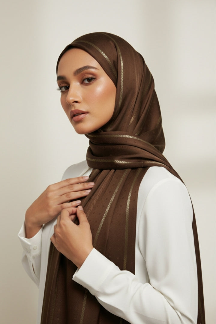 Golden Petal Lawn - Brunette