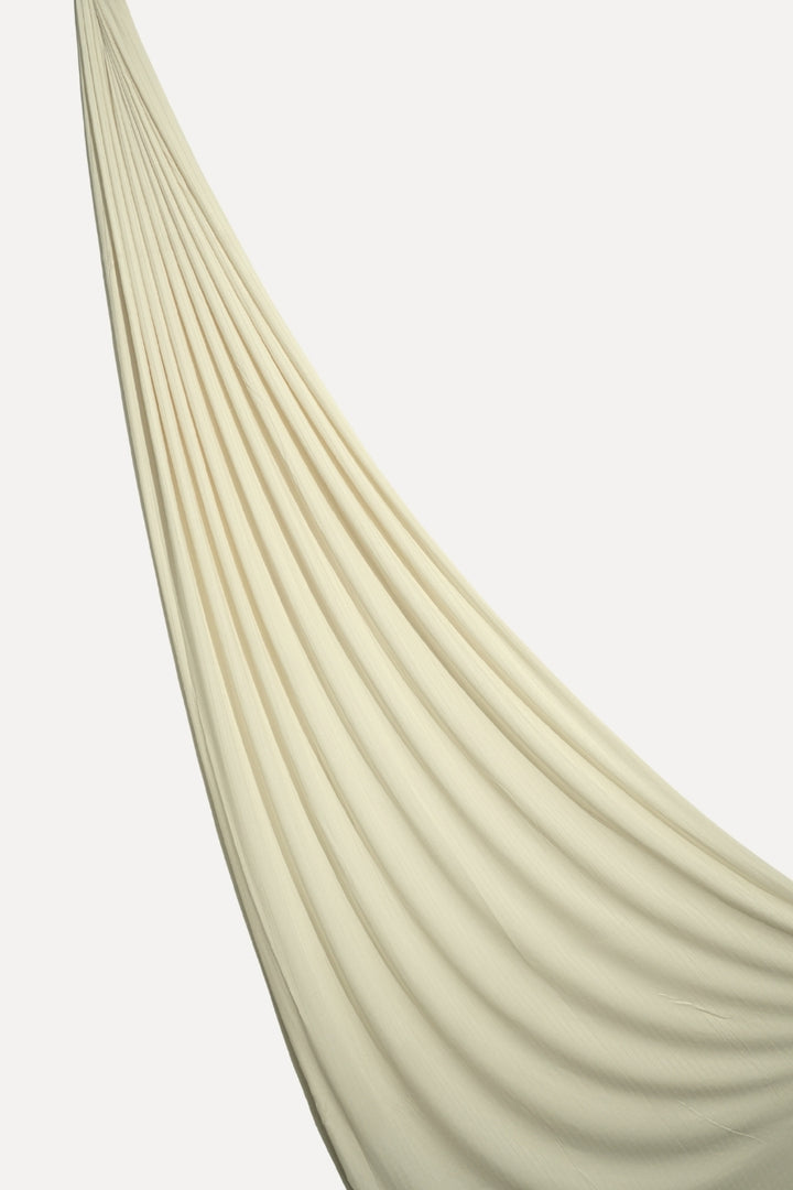Linear Rib Jersey - Buttermilk
