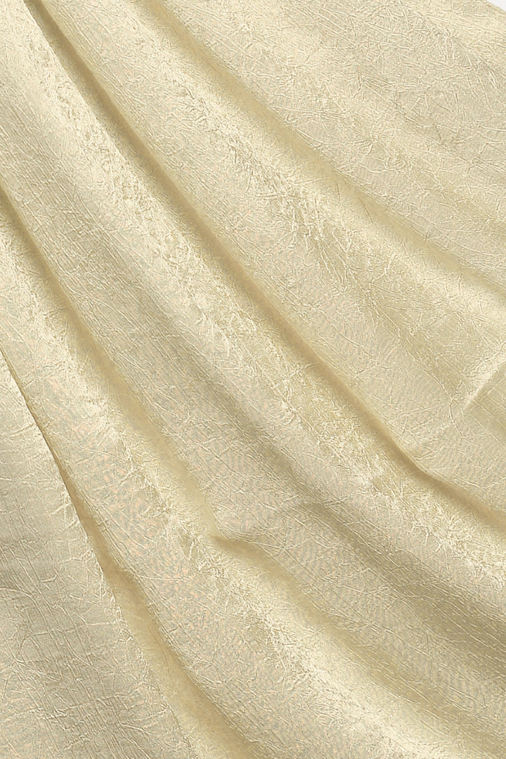Crepe Textured Chiffon - Buttermilk