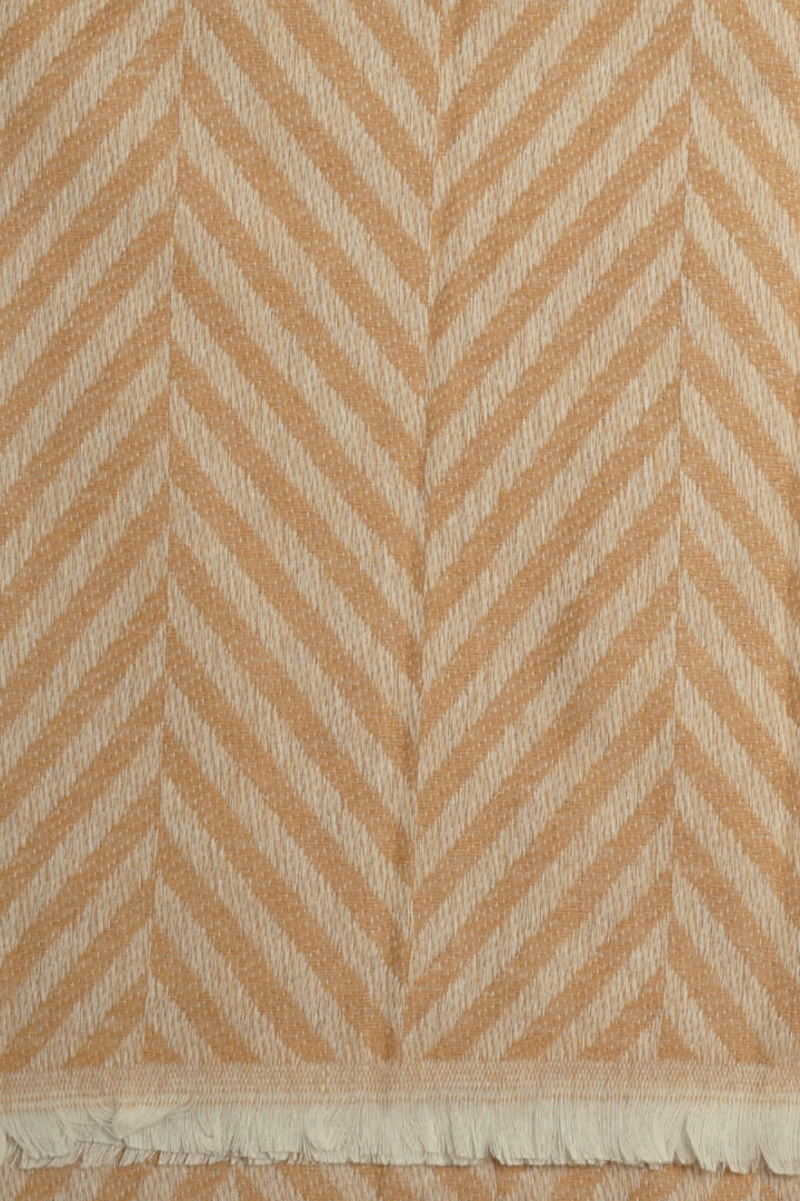 Classic Patterned Cashmere - Butterscotch
