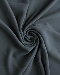 Georgette XL Hijab - Charcoal Grey