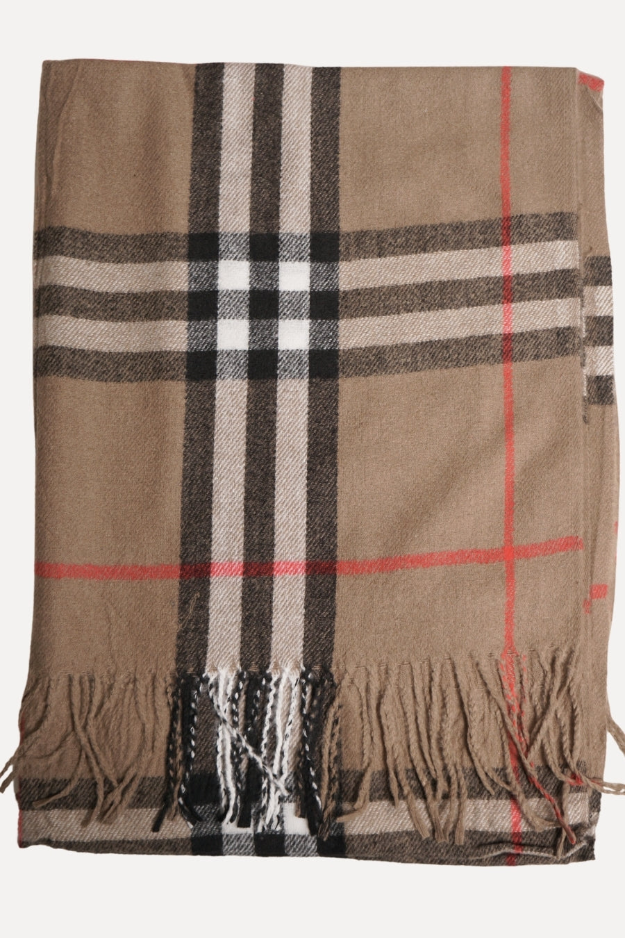 BB Cashmere Hijab - Cafe Brown