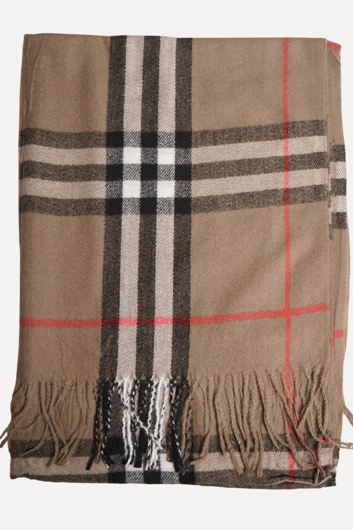 BB Cashmere Hijab - Cafe Brown