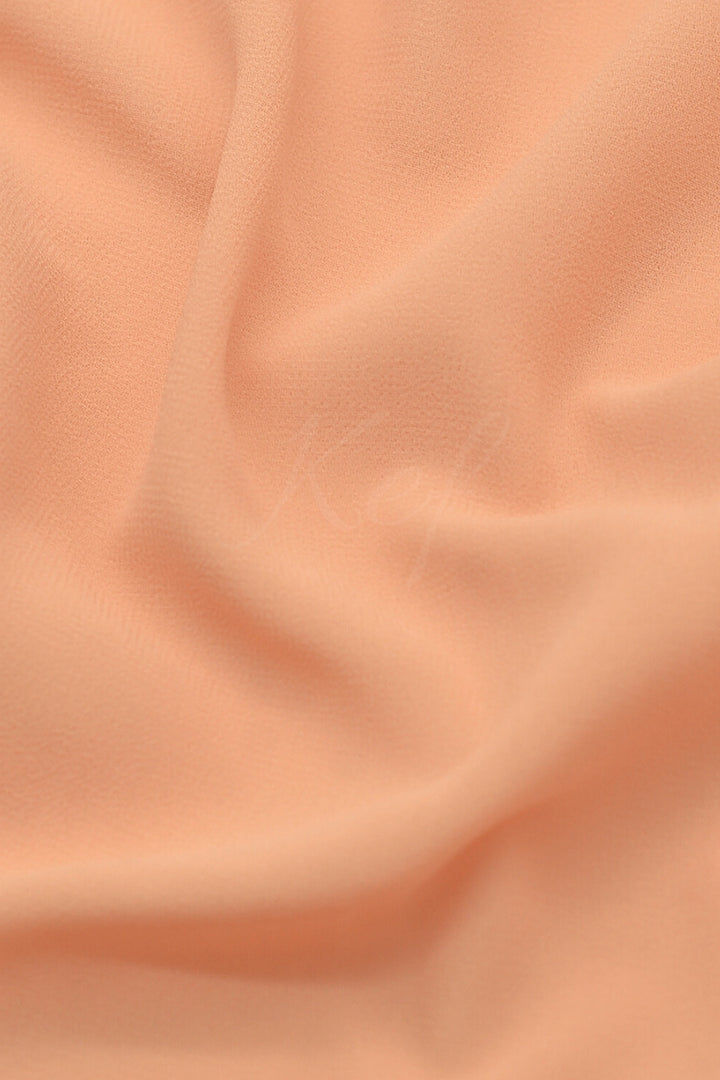 Georgette Hijab - Cantaloupe