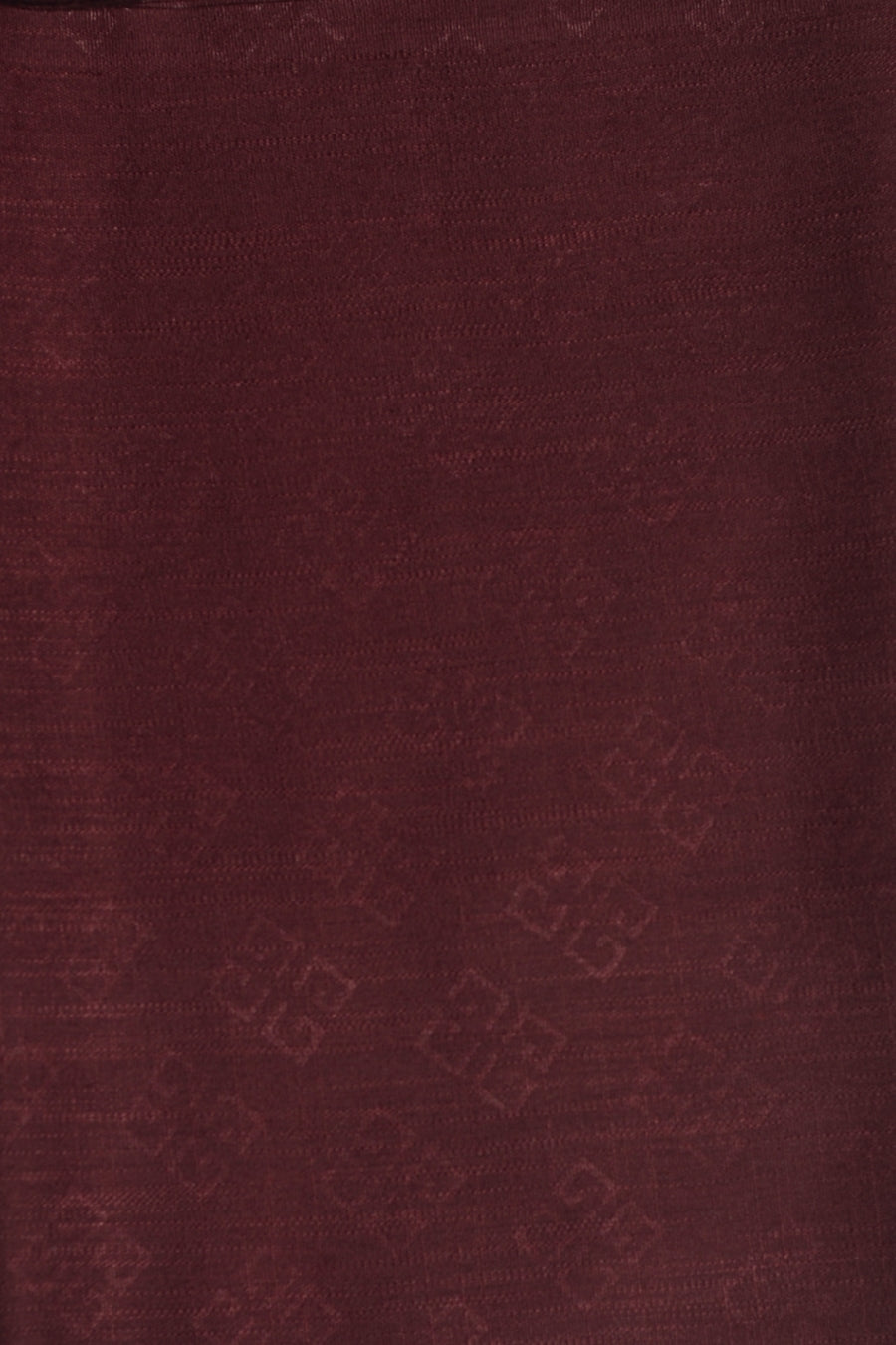 Monogram Turkish Lawn Hijab - Cape Mortuum
