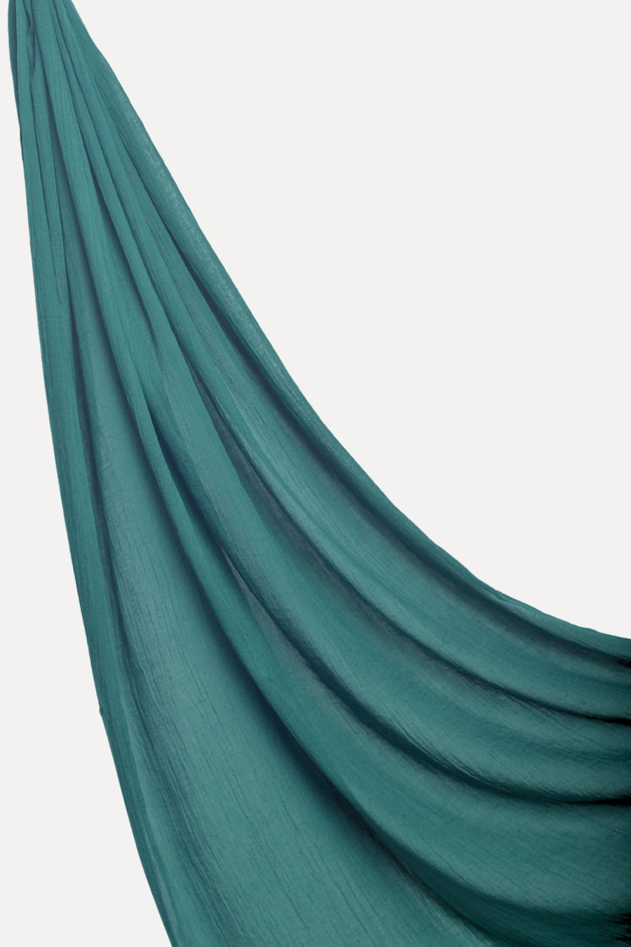 Soft Crumpled Lawn Hijab - Cerulean