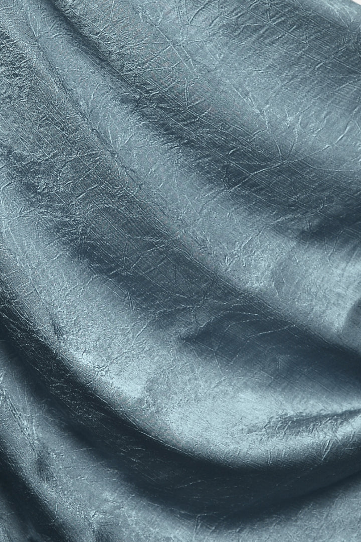 Crepe Textured Chiffon - Charcoal