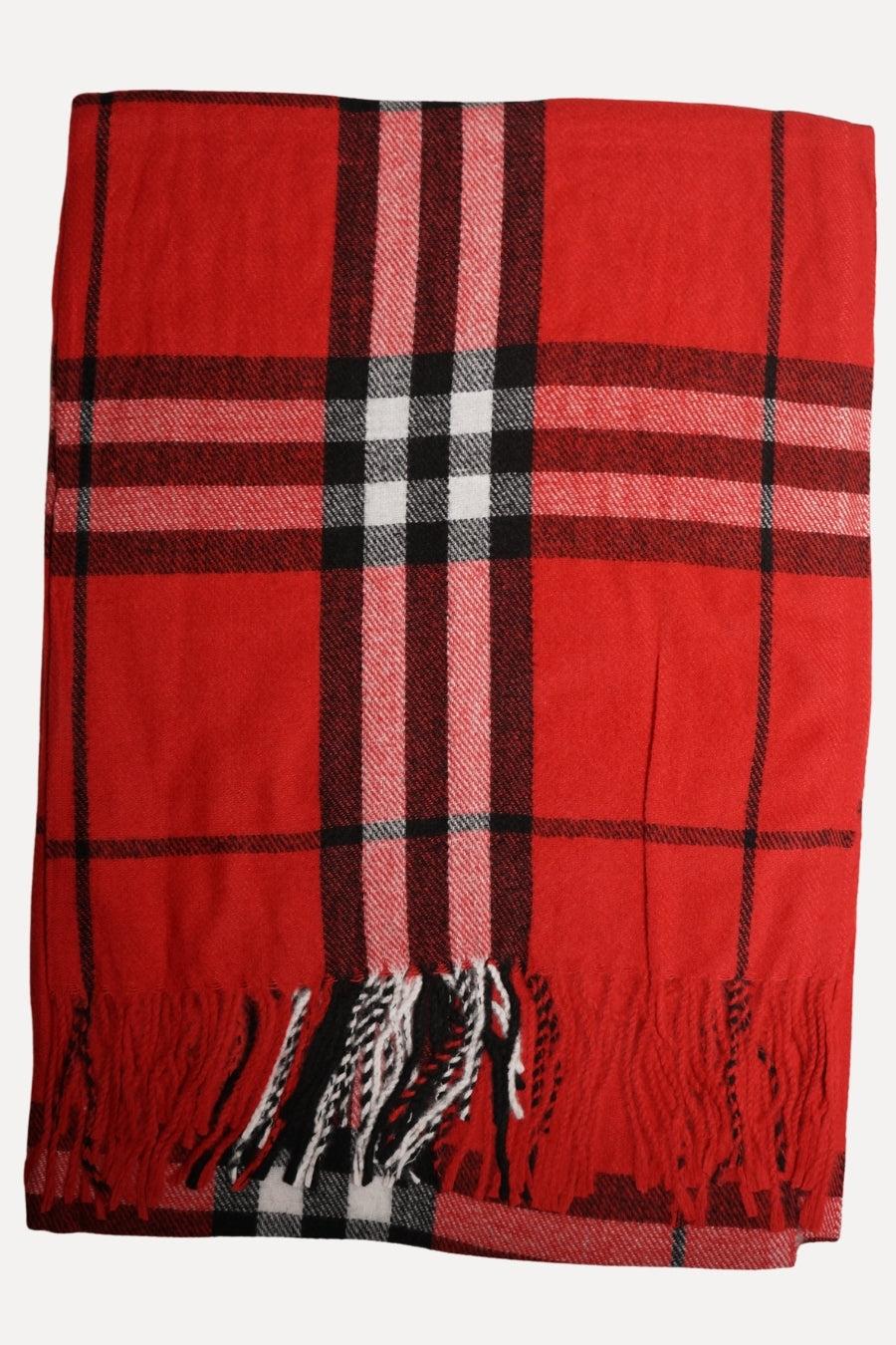 BB Cashmere Hijab - Cherry Red