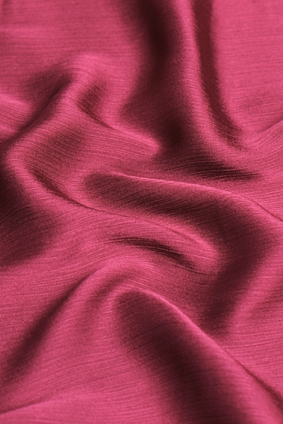 Crinkle Chiffon Hijab - Magenta (Matte)