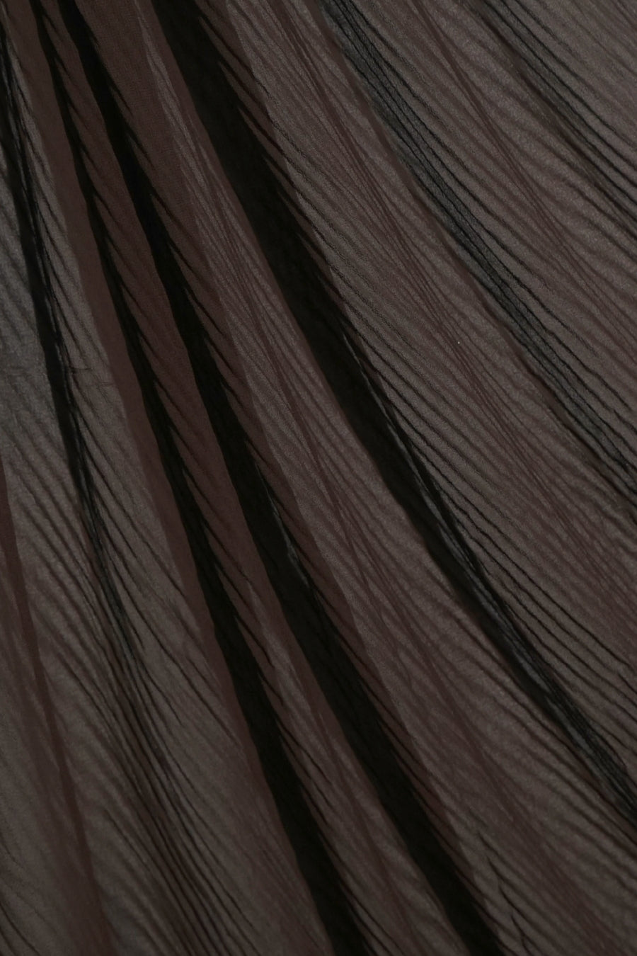Crinkle Georgette Hijab - Choco Brown