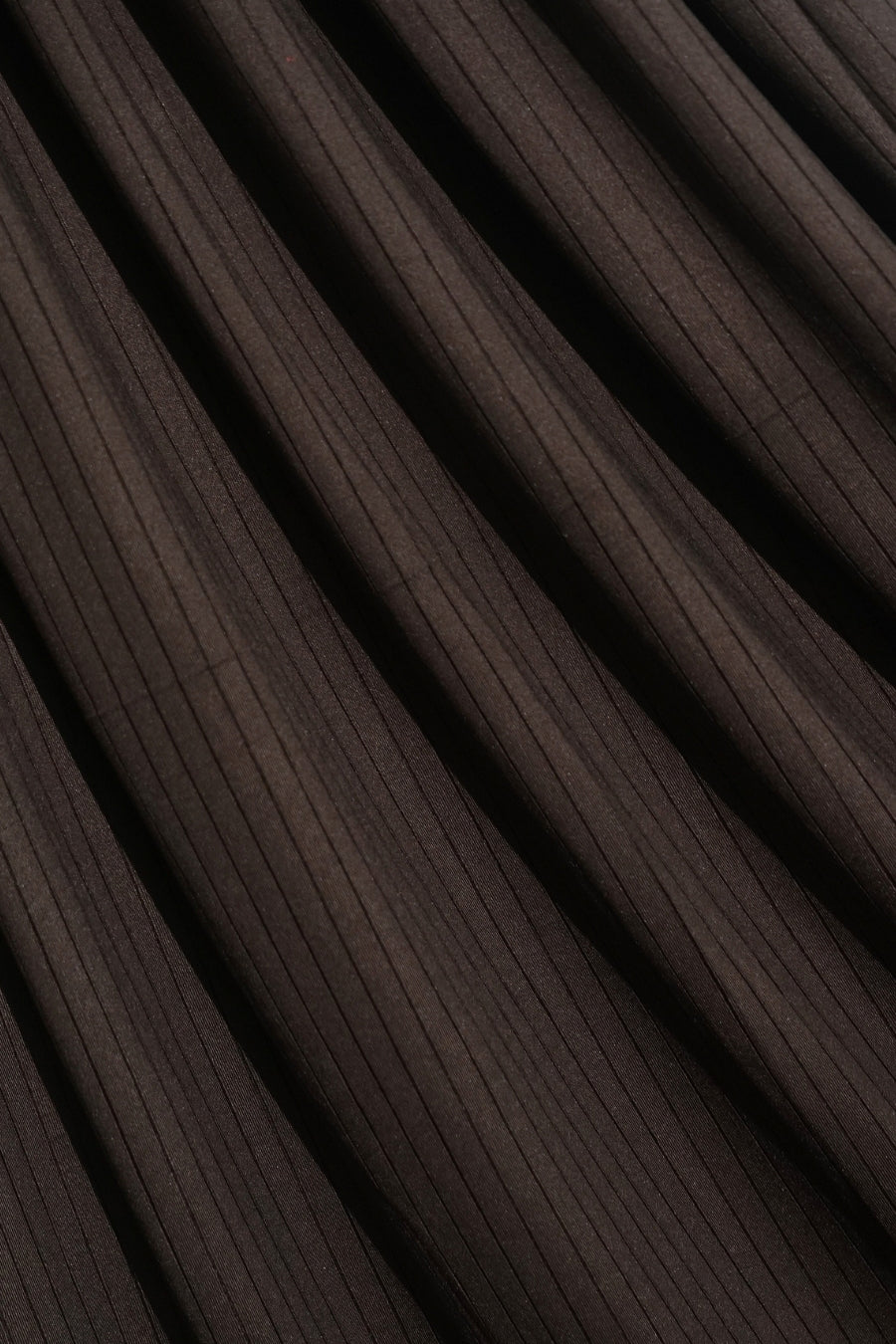 Linear Rib Jersey - Choco Brown