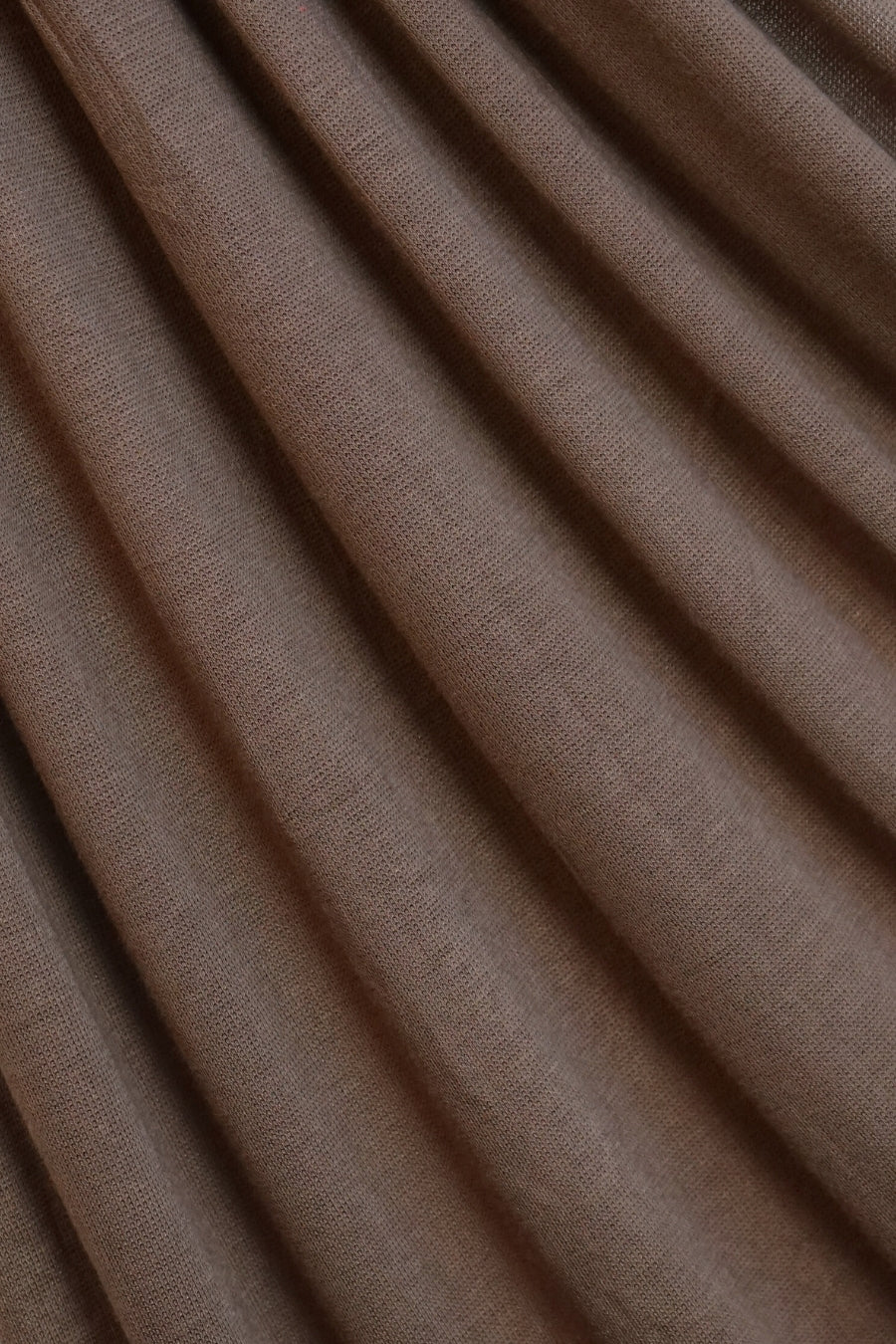 Woven Jersey Hijab - Choco Brown