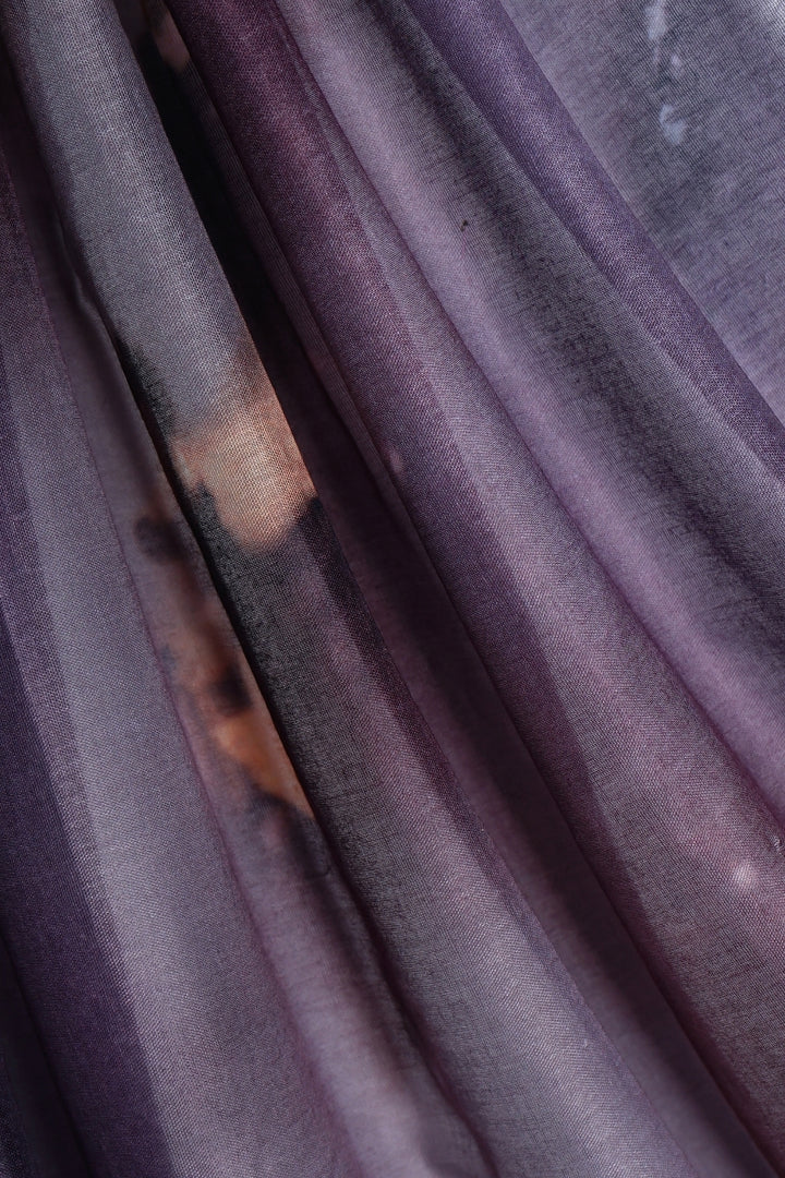 Printed Viscose Modal Hijab - Choco Tornado