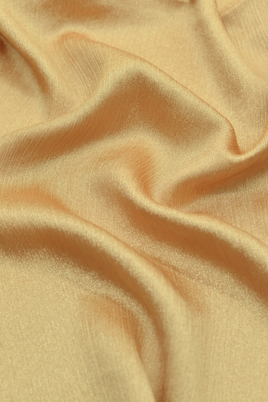Crinkle Chiffon Hijab - Clear Gold (Shimmer)