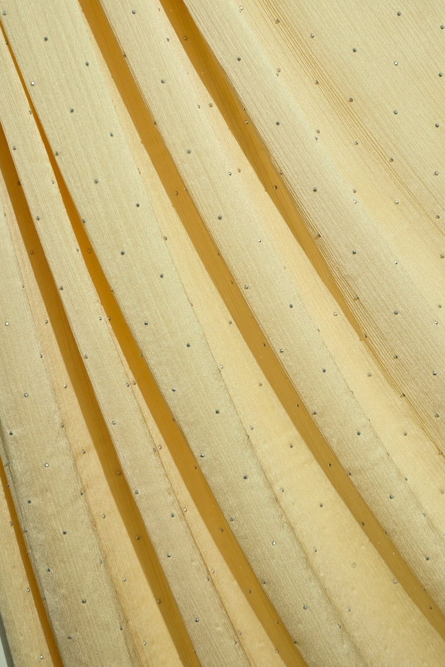 Dotted Matte Chiffon Hijab - Clear Gold