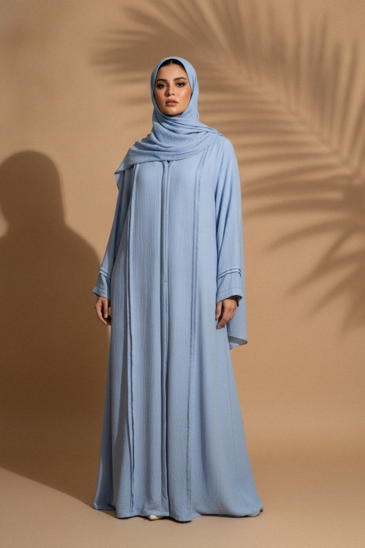 Textured Sky Abaya