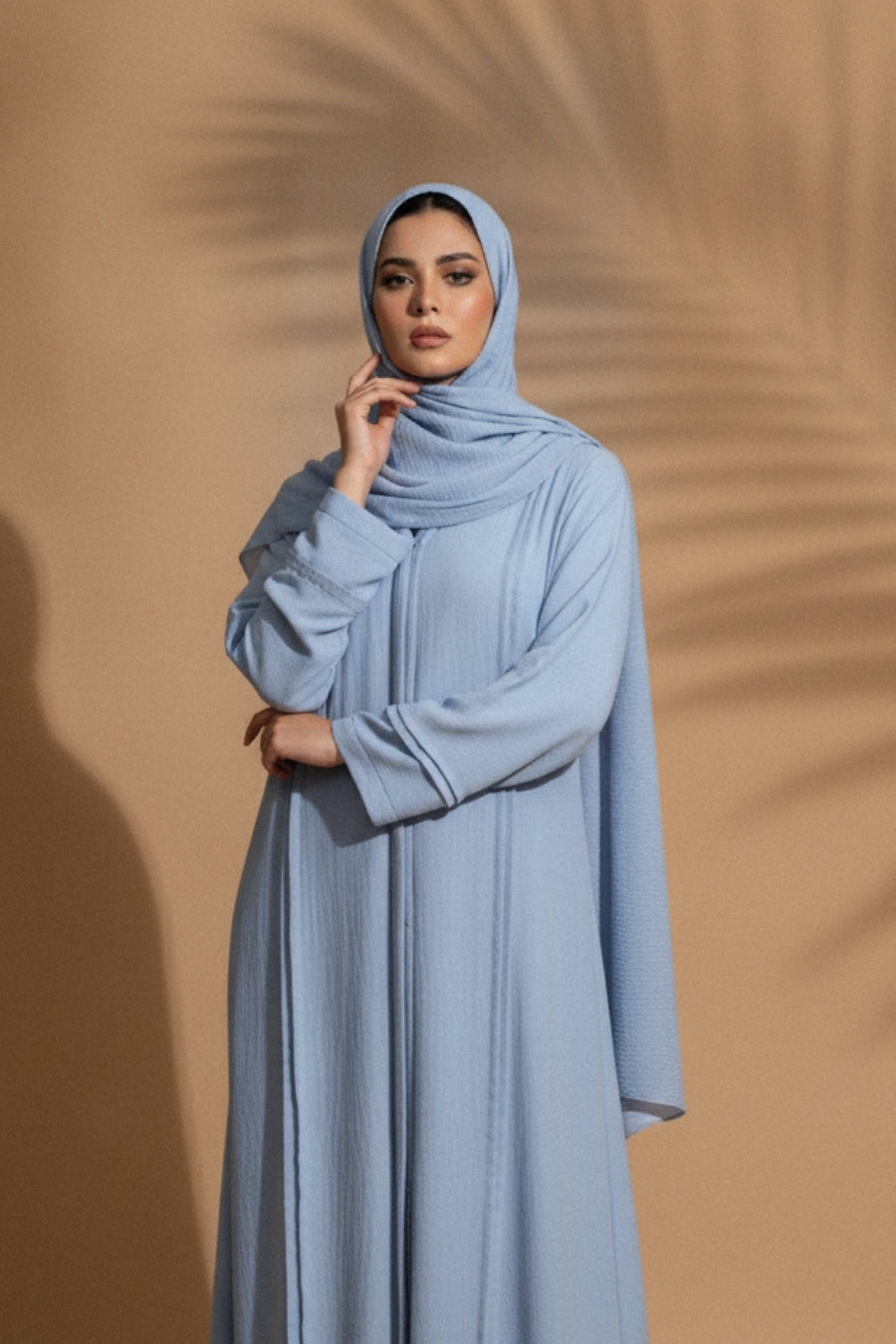 Textured Sky Abaya