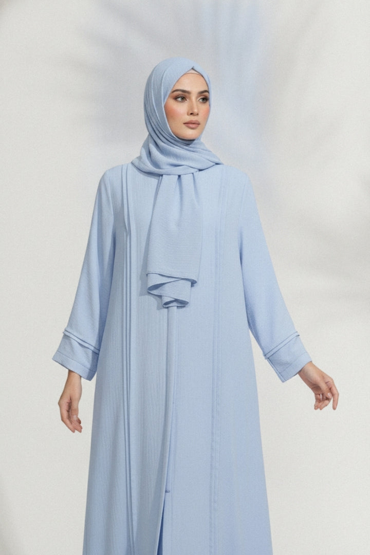 Textured Sky Abaya
