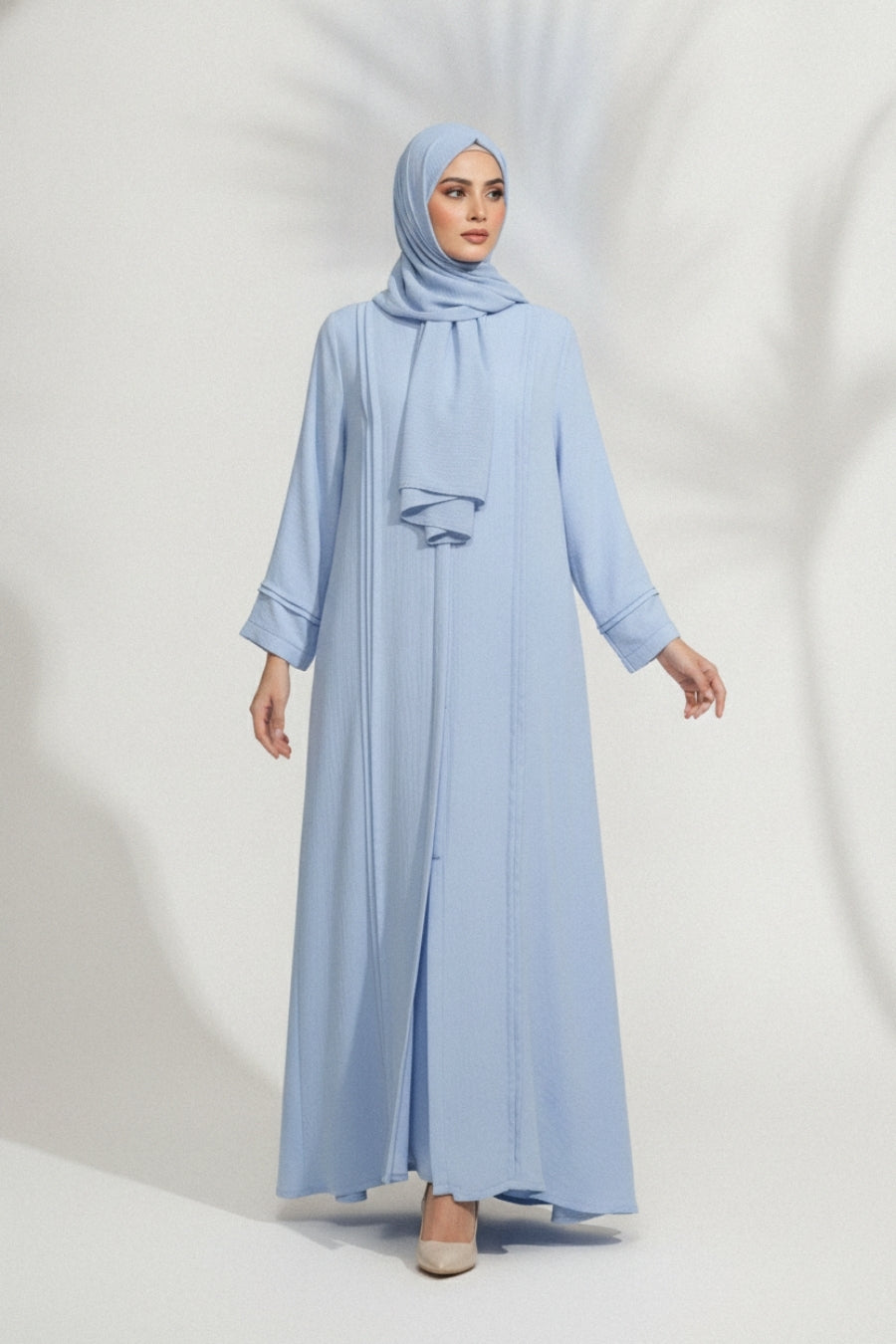 Textured Sky Abaya