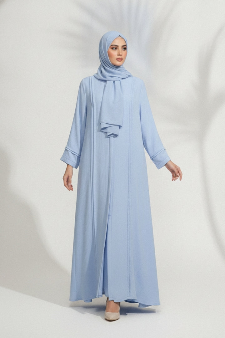 Textured Sky Abaya
