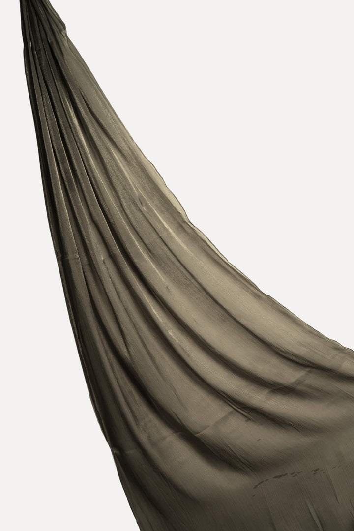 Luxe Chiffon Hijab - Coal