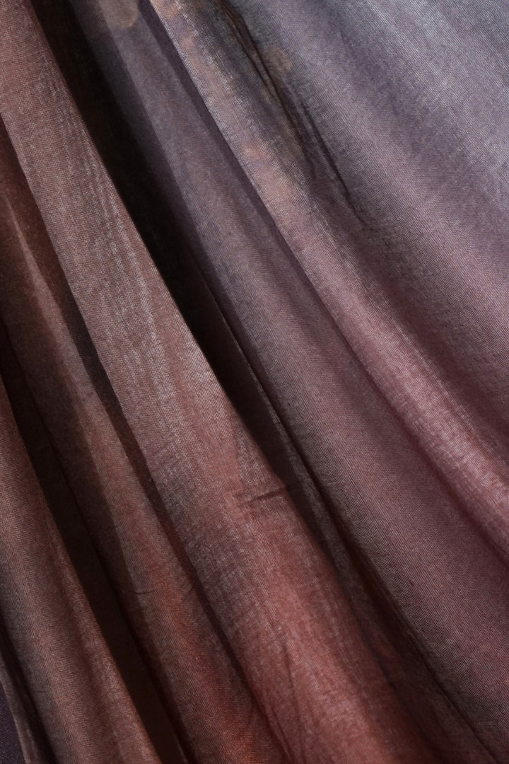 Printed Viscose Modal Hijab - Cocoa Dusk
