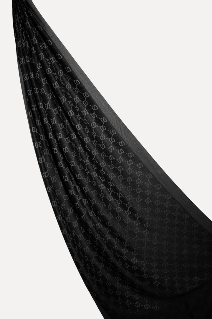 GC Cashmere Hijab -  Black