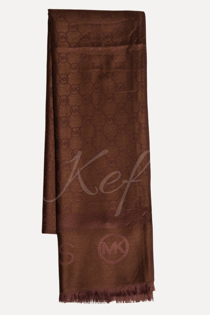 MK Cashmere Hijab -  Coffee