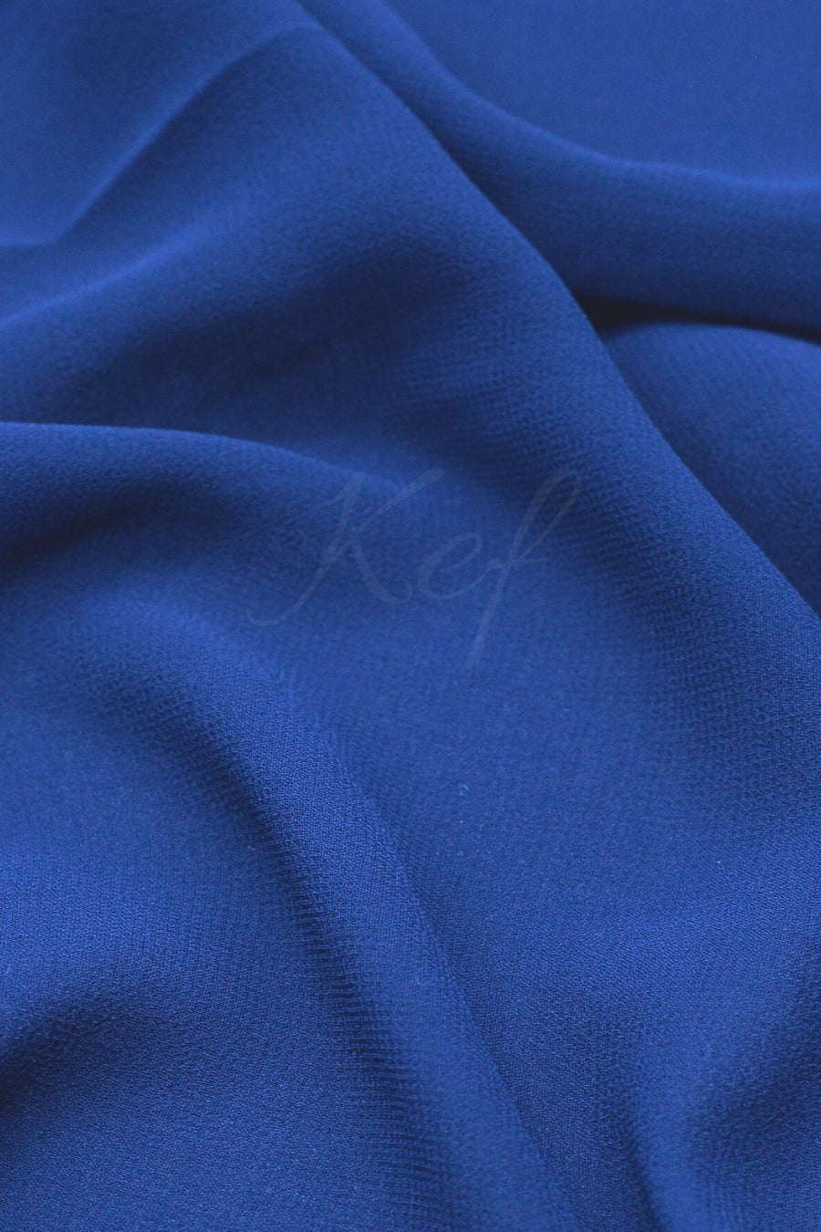 Georgette Hijab - Cornflower Blue