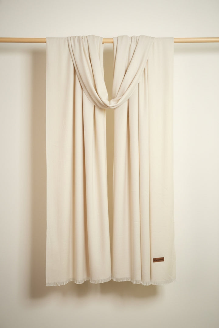 Winter Shawl - Cream