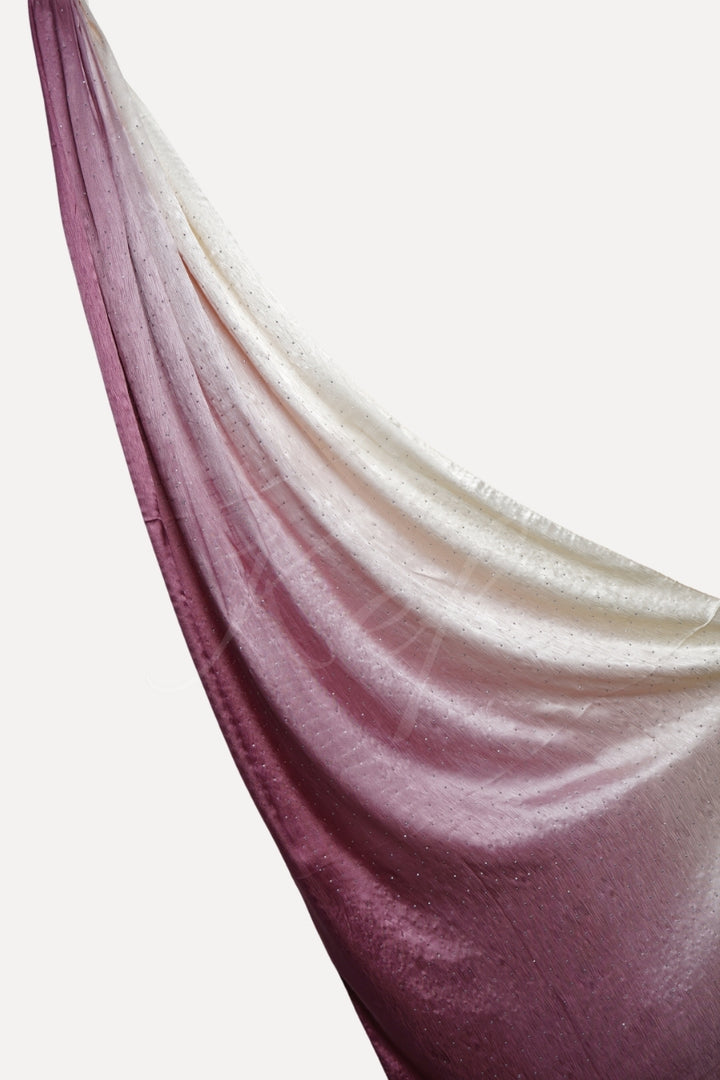 Ombre Satin Silk - Creamy Rose