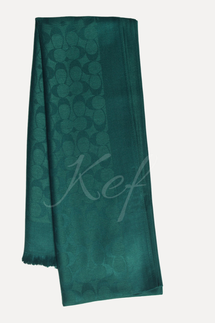 CCH Cashmere Hijab -  Dark Green