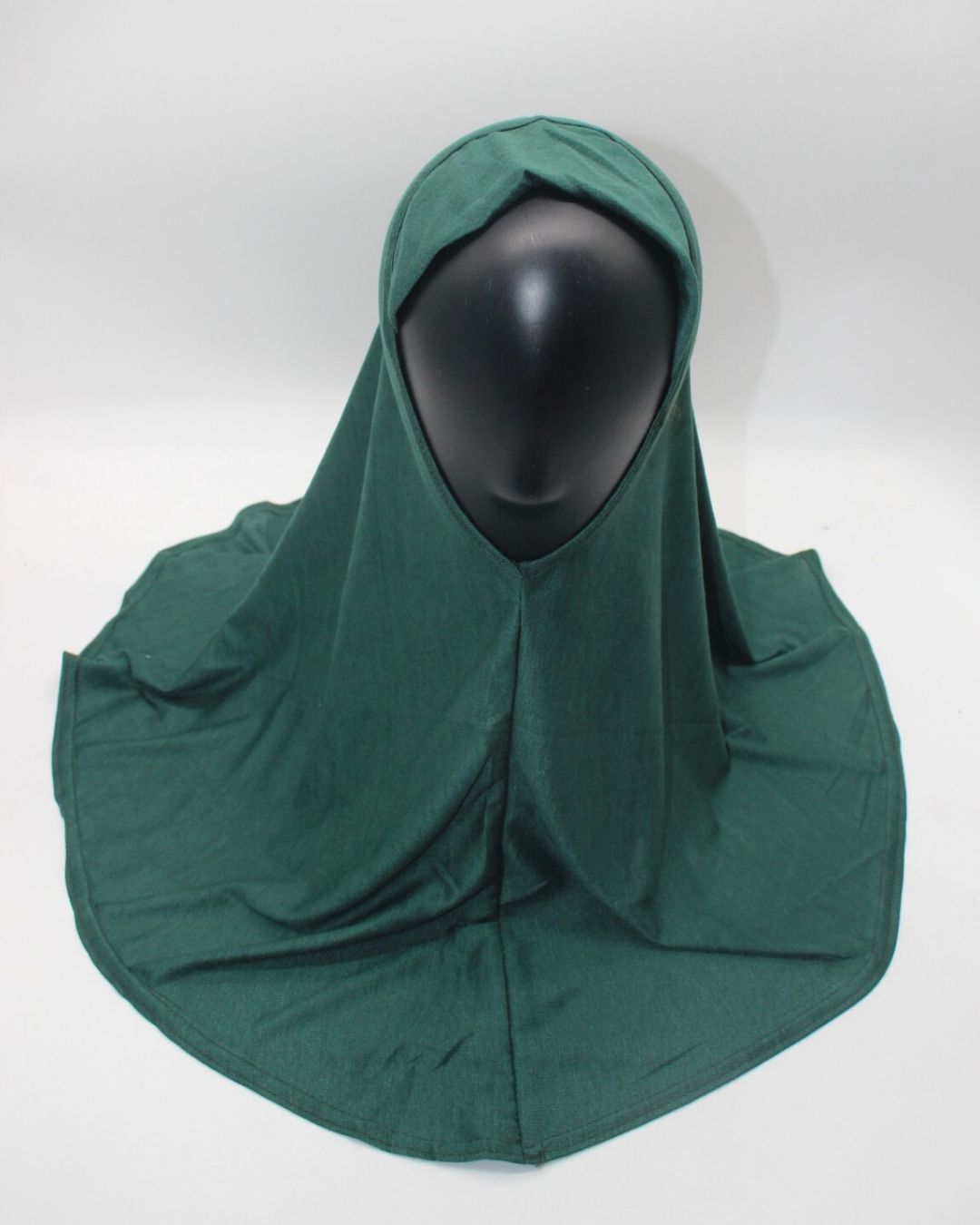 Kids Makhna Hijab - Dark Green (Age 12-15)