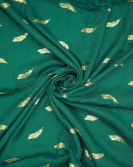 Feather Lawn Hijab - Dark Green