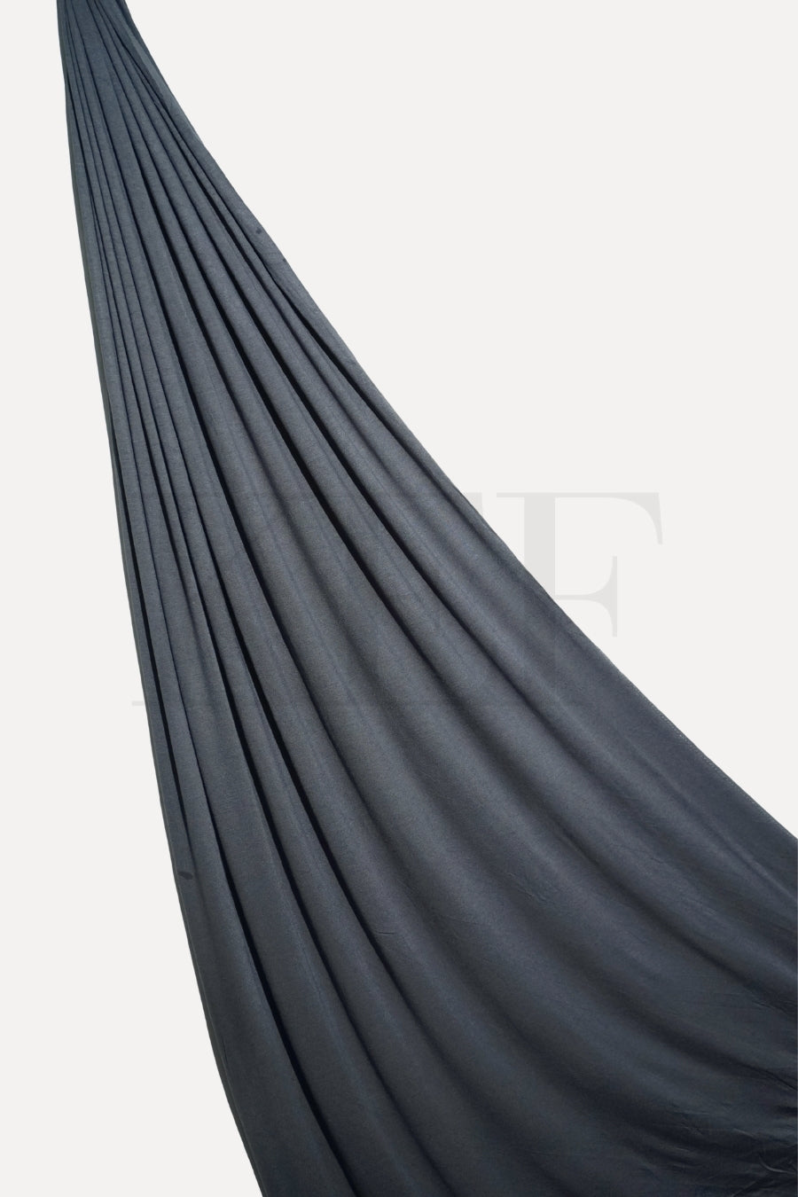 Plain Jersey Hijab - Dark Grey