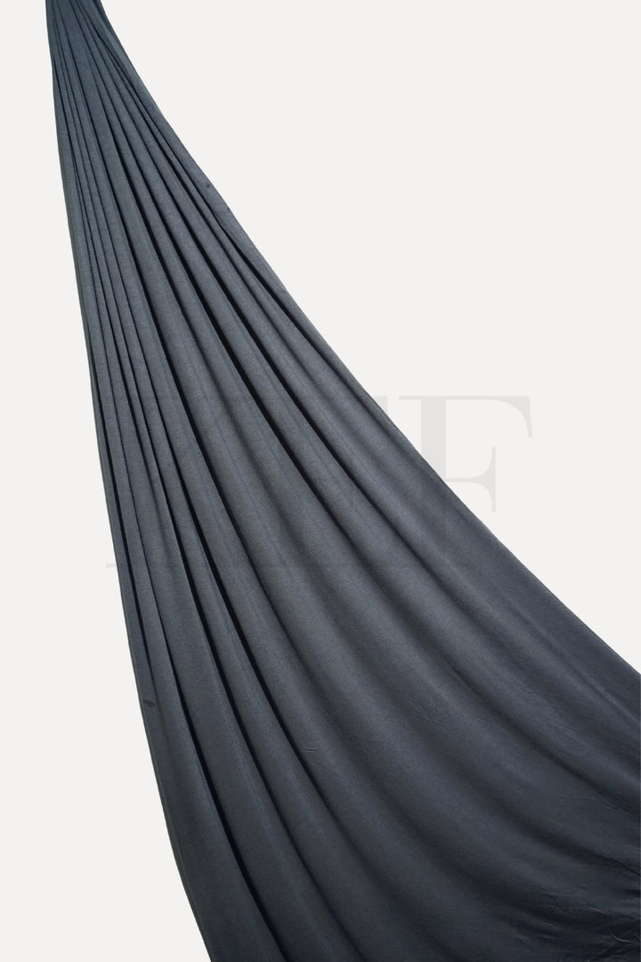 Plain Jersey Hijab - Dark Grey