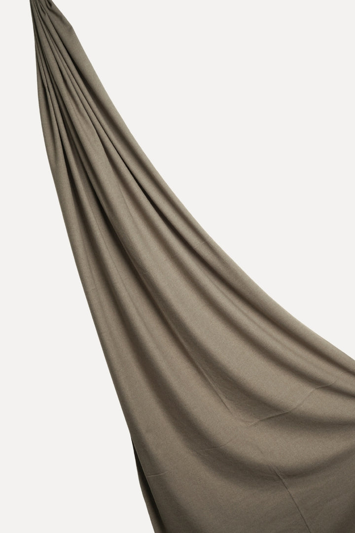 Winter Stole - Dark Taupe
