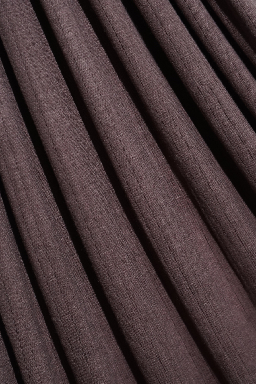 Micro Rib Jersey - Dark Taupe