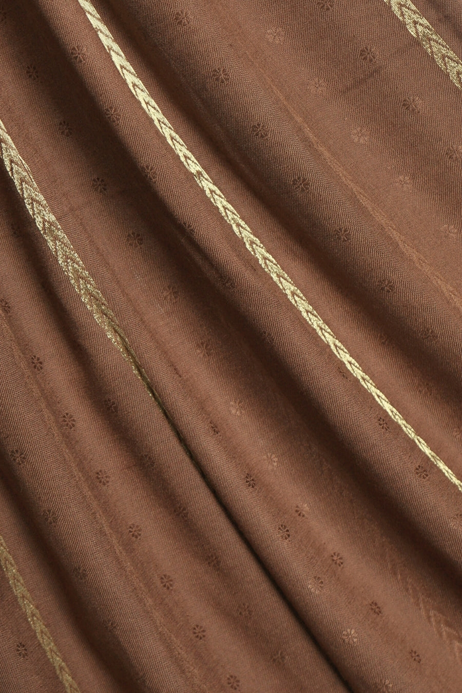 Golden Petal Lawn - Deep Taupe