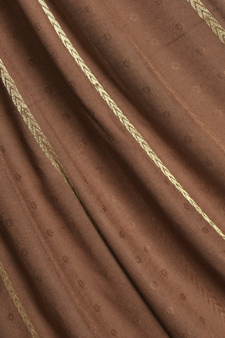 Golden Petal Lawn - Deep Taupe