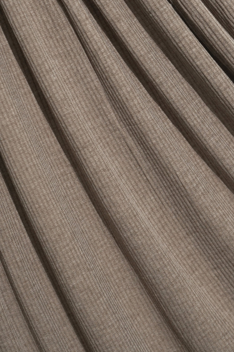 Textured Rib Jersey Hijab - Dark Taupe