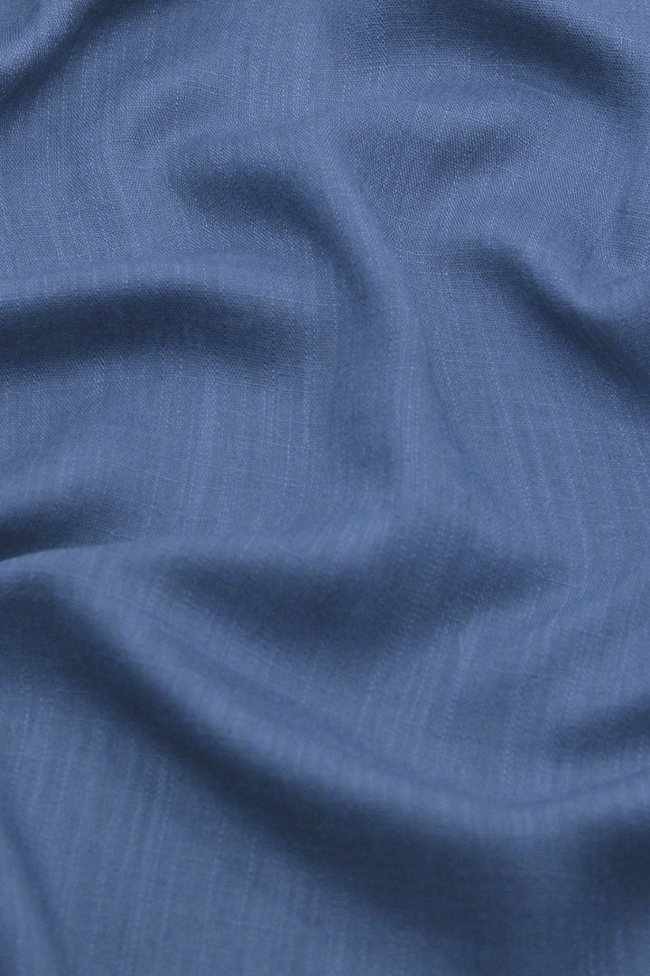 Turkish Lawn XL Hijab - Denim Blue