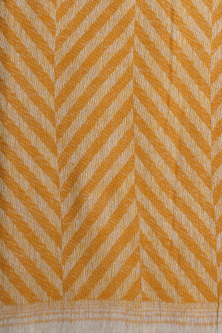 Classic Patterned Cashmere - Desert Gold